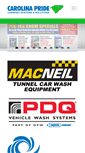 Mobile Screenshot of carolinapridecarwash.com